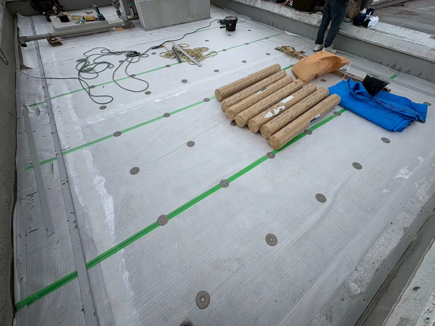 塩ビシート防水工事