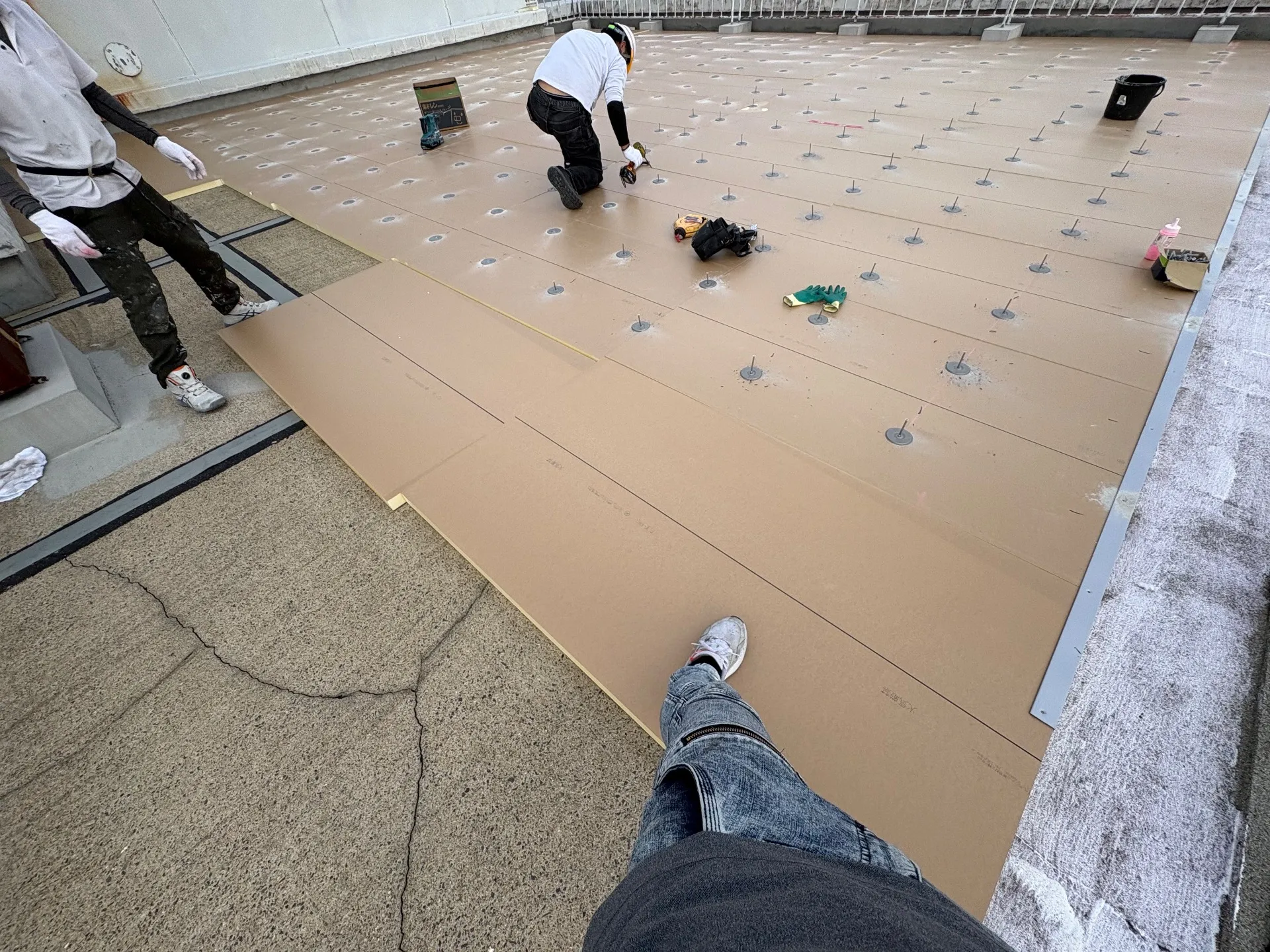 塩ビシート防水工事